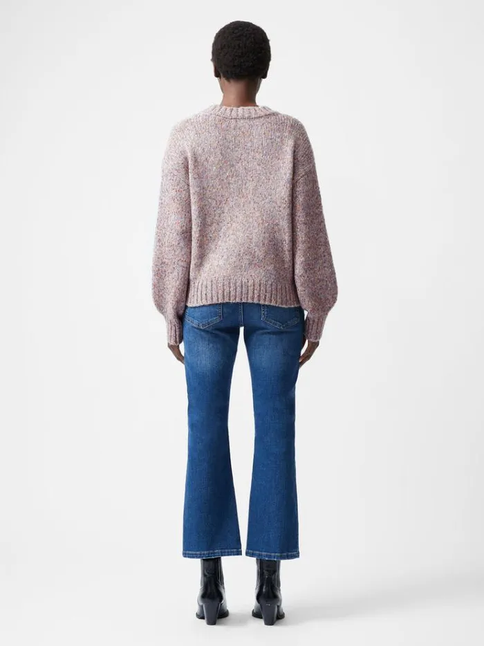 French Connection Jumpers and Cardigans Tweed VNeck Jumper Multi 8211 Woman