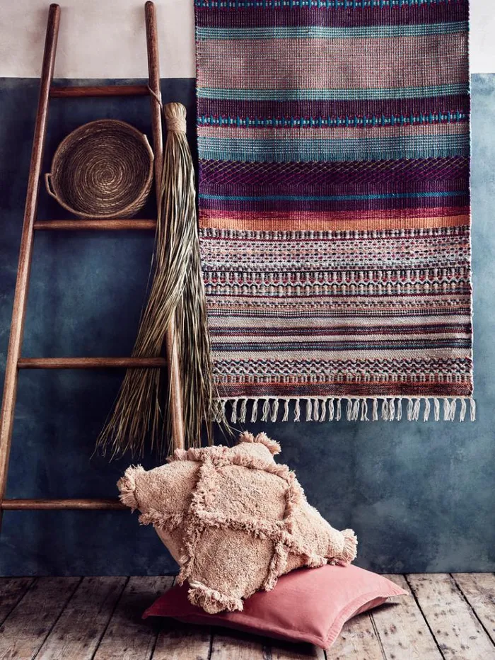 French Connection Rugs Rainbow Runner Peachpurple 8211 Home