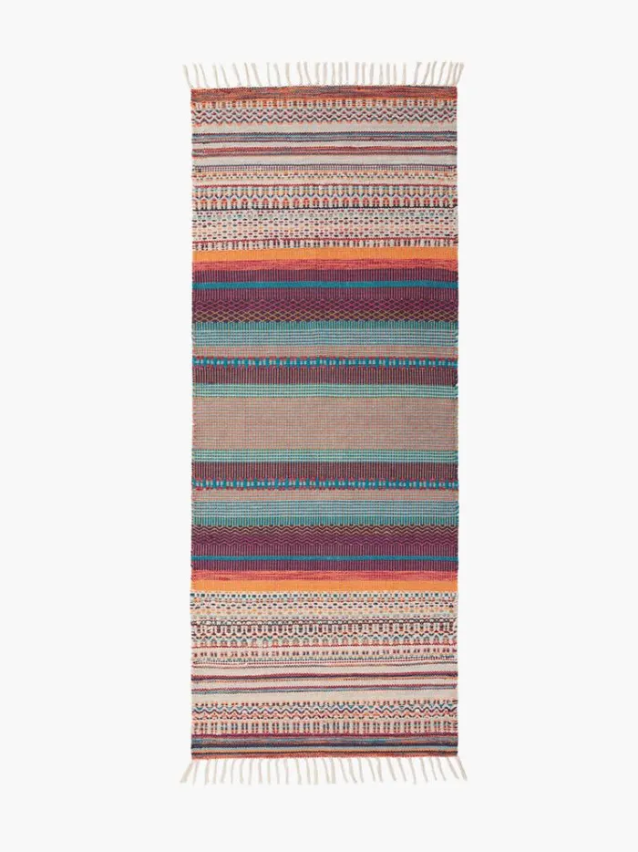 French Connection Rugs Rainbow Runner Peachpurple 8211 Home