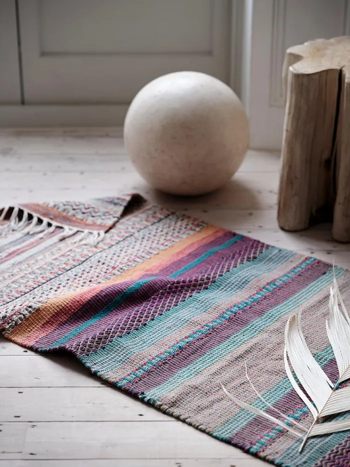 French Connection Rugs Rainbow Runner Peachpurple 8211 Home