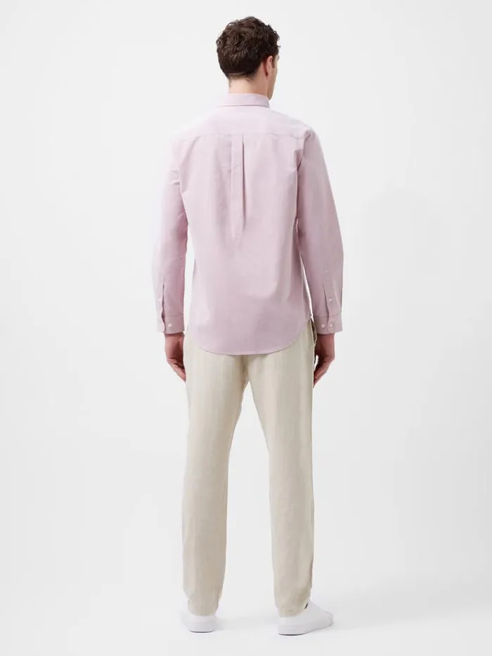 French Connection Shirts Regular Fit Button Down Oxford Shirt Pink 8211 Man