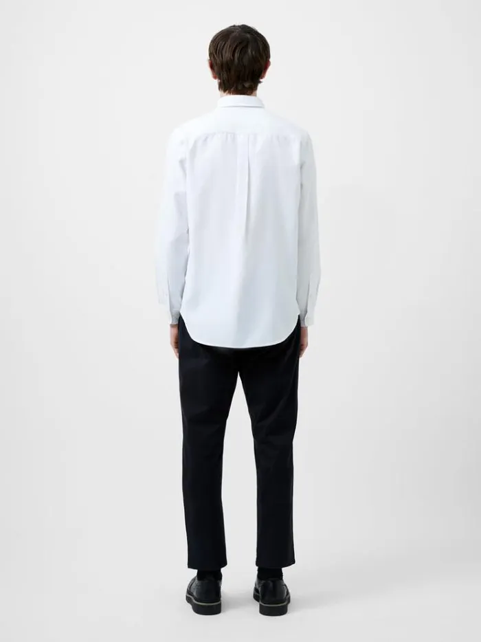 French Connection Shirts Regular Fit Twill Shirt White 8211 Man