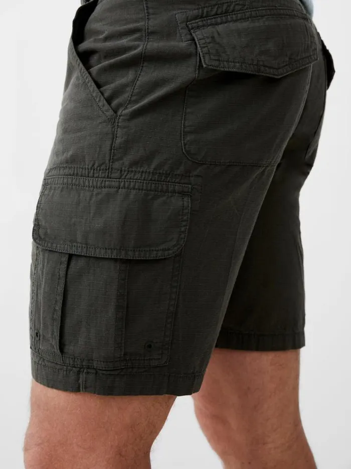 French Connection Shorts Ripstop Cargo Shorts Olive 8211 Man