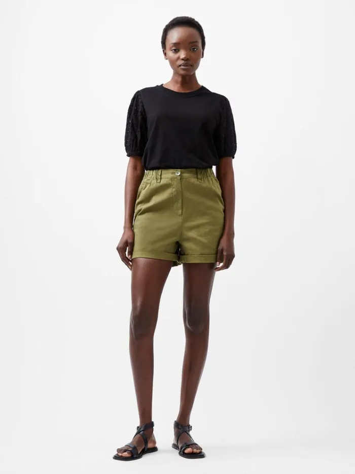 French Connection Skirts and Shorts Chino Shorts Khaki 8211 Woman