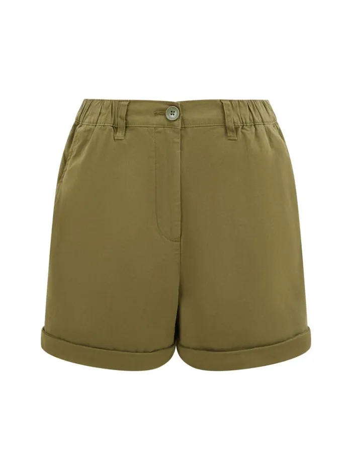 French Connection Skirts and Shorts Chino Shorts Khaki 8211 Woman
