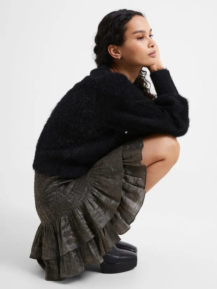 French Connection Skirts and Shorts Dafne Shine Mini Skirt Shine 8211 Woman