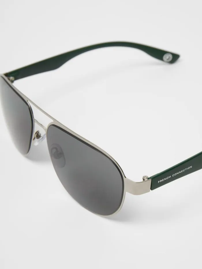 French Connection Sunglasses Aviator Sunglasses Gunmetal 8211 Man