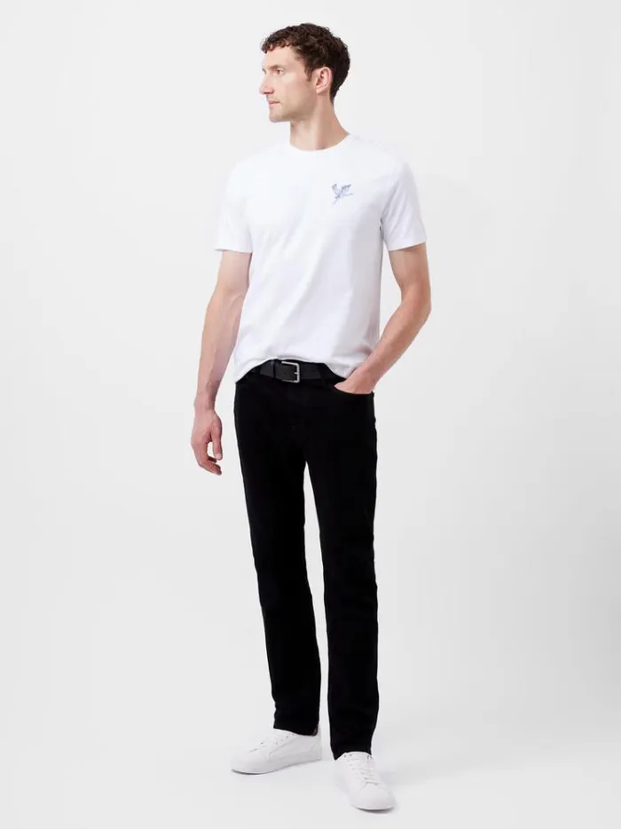 French Connection TShirts and Polo Shirts Cormorant Organic Graphic TShirt White 8211 Man