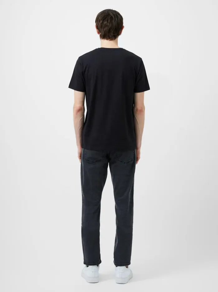 French Connection TShirts and Polo Shirts French Connection Organic Graphic TShirt Black 8211 Man
