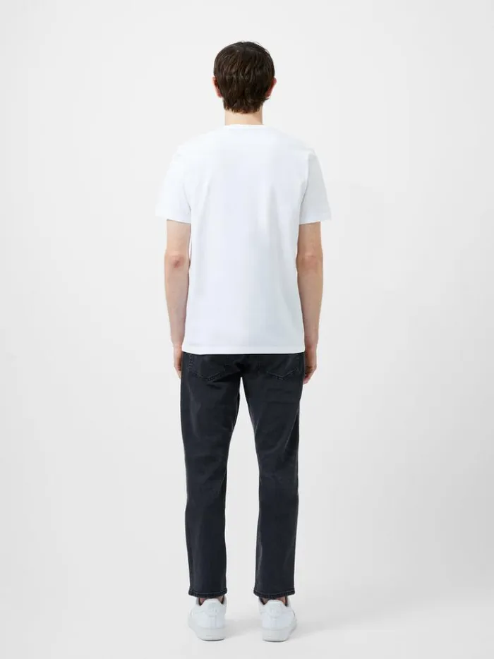 French Connection TShirts and Polo Shirts Mini Dice Organic Graphic TShirt White 8211 Man