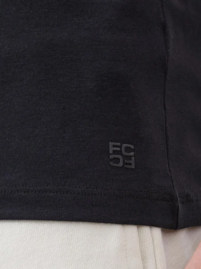 French Connection TShirts and Polo Shirts Short Sleeve Stretch TShirt Black 8211 Man