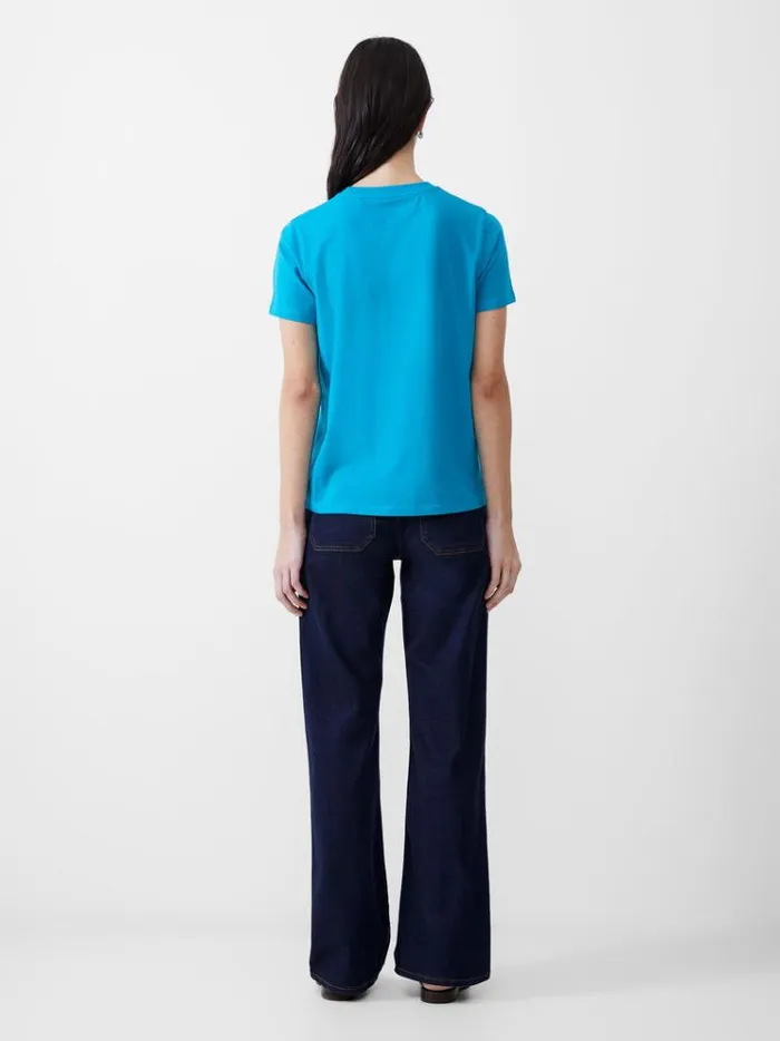 French Connection Tops Frenchie Graphic TShirt Peacocksheerlilac 8211 Woman