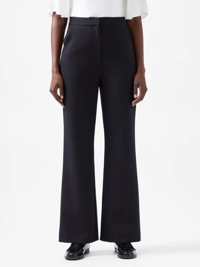 French Connection Trousers Azra Twill Trousers Blackout 8211 Woman