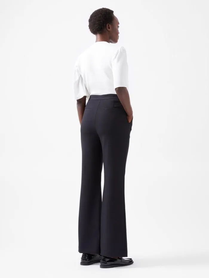 French Connection Trousers Azra Twill Trousers Blackout 8211 Woman