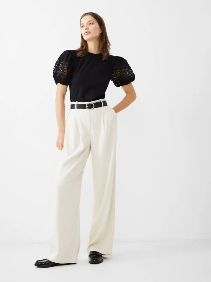 French Connection Trousers Harrie Tailored Trousers Classic Cream 8211 Woman