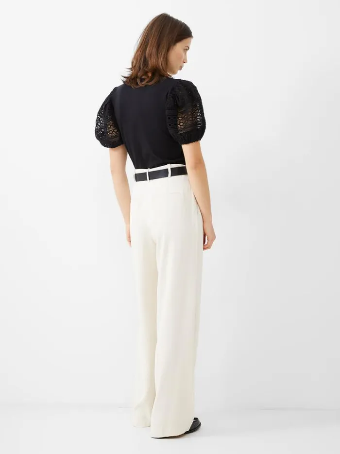 French Connection Trousers Harrie Tailored Trousers Classic Cream 8211 Woman