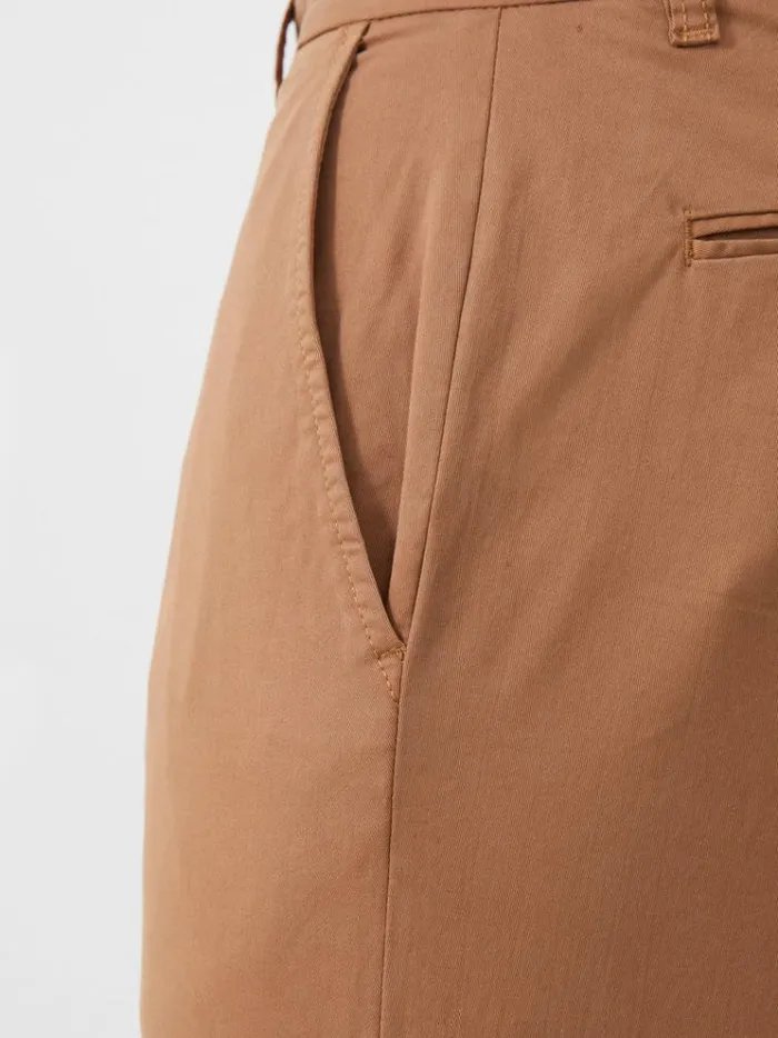 French Connection Trousers Stretch Chino Trousers Tobacco 8211 Man
