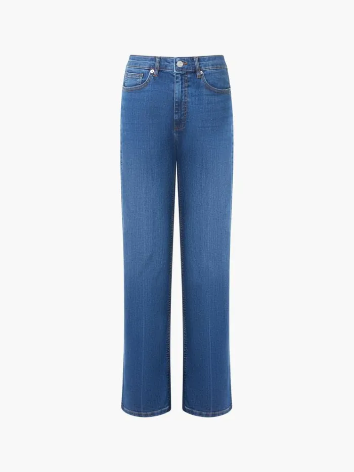 French Connection Trousers Toms Denim Bleach Line Jeans 32 Inch Vintage 8211 Woman