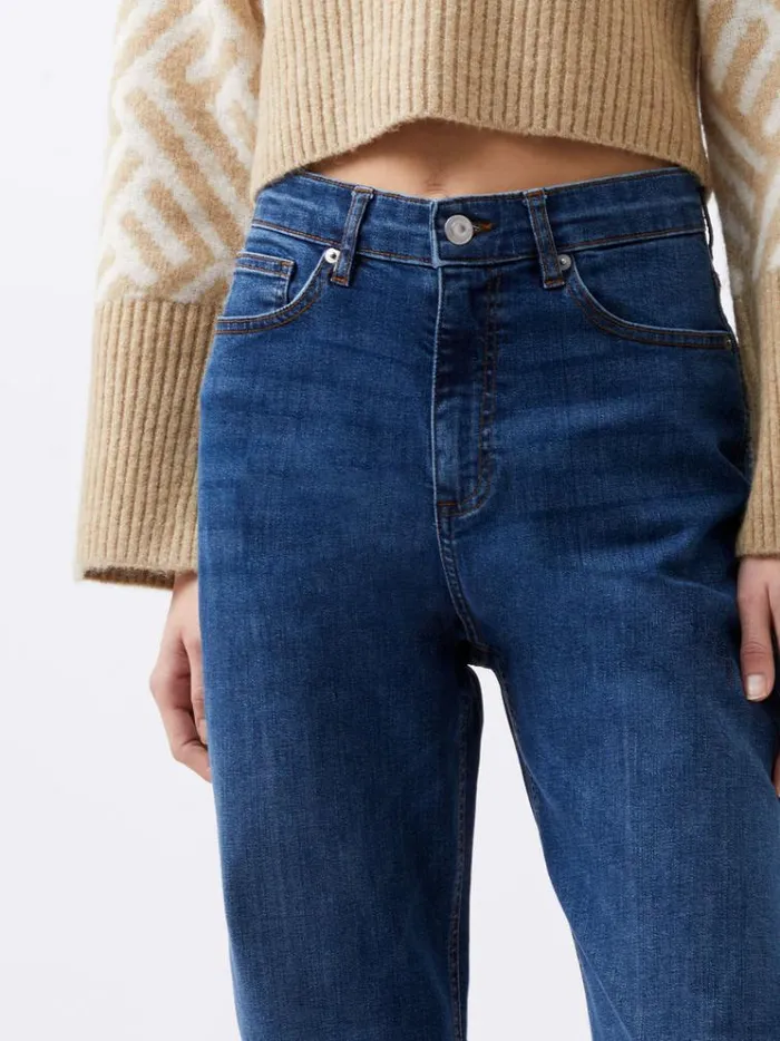 French Connection Trousers Toms Denim Bleach Line Jeans 32 Inch Vintage 8211 Woman
