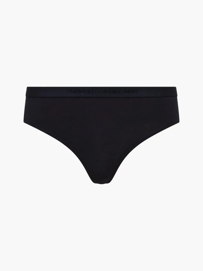 French Connection Underwear and Socks 3 Pack French Connection Thongs Blacklight Brownnude 8211 Woman