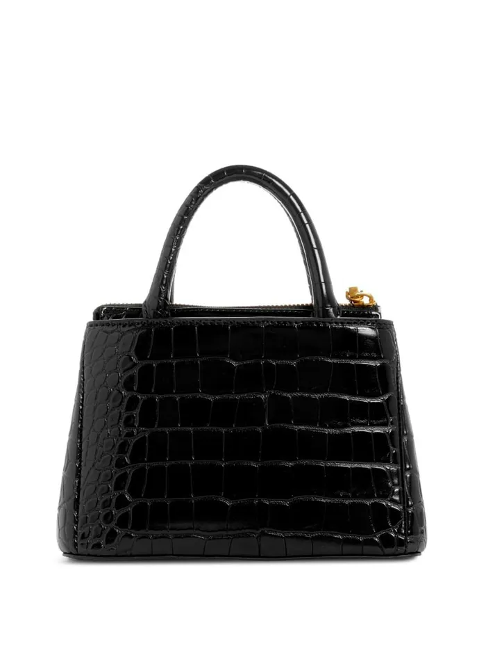 G James Mini Satchel Black Handbags GUESS Women