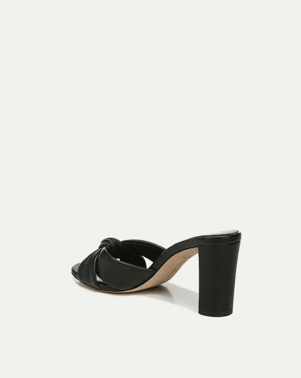 Ganita KnotFront Sandal Black Women Veronica Beard Shoes Ganita KnotFront Sandal Black Women Veronica Beard Shoes