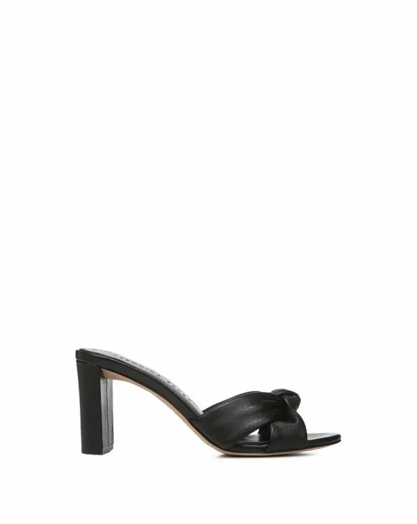 Ganita KnotFront Sandal Black Women Veronica Beard Shoes Ganita KnotFront Sandal Black Women Veronica Beard Shoes