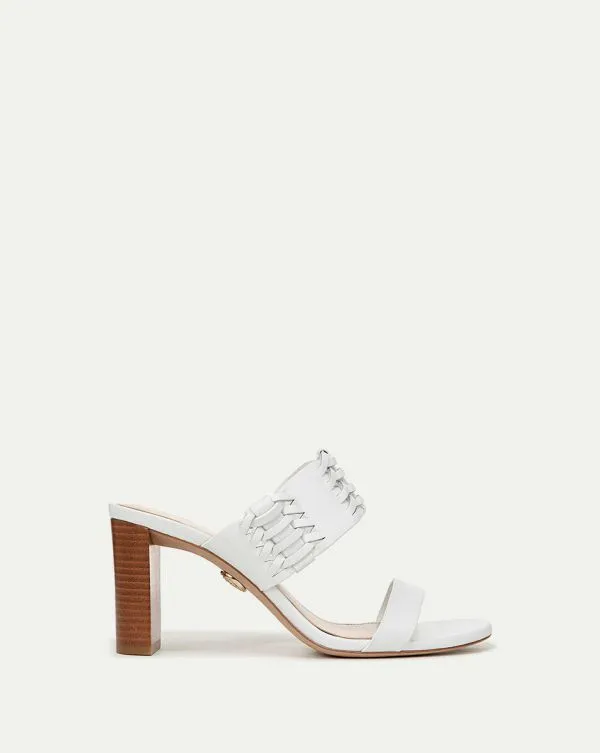 Georgie Leather Sandal Coconut Women Veronica Beard Shoes