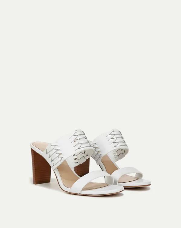 Georgie Leather Sandal Coconut Women Veronica Beard Shoes Georgie Leather Sandal Coconut Women Veronica Beard Shoes