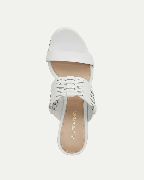 Georgie Leather Sandal Coconut Women Veronica Beard Shoes Georgie Leather Sandal Coconut Women Veronica Beard Shoes
