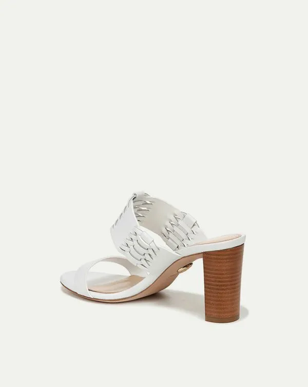Georgie Leather Sandal Coconut Women Veronica Beard Shoes Georgie Leather Sandal Coconut Women Veronica Beard Shoes