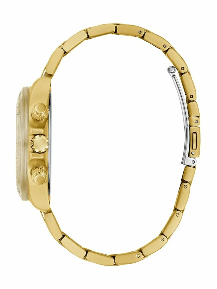 GoldTone Chronograph Watch Yellow Gold Women Watches GUESS GoldTone Chronograph Watch Yellow Gold Women Watches GUESS