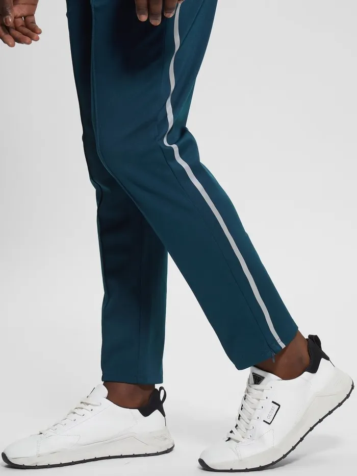 GUESS Activewear Men Eco Beamount Track Pants Blue Spectre
