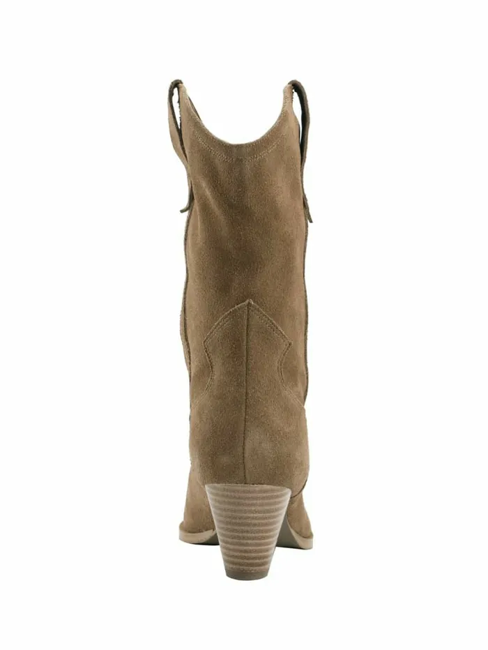 GUESS Boots and Booties Women Odilia Cowboy Boots Medium Brown GUESS Boots and Booties Women Odilia Cowboy Boots Medium Brown
