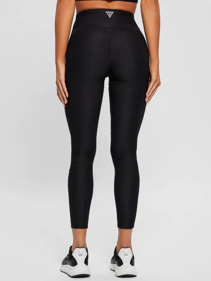 GUESS Eco Delma Active Leggings Black Women Activewear GUESS Eco Delma Active Leggings Black Women Activewear