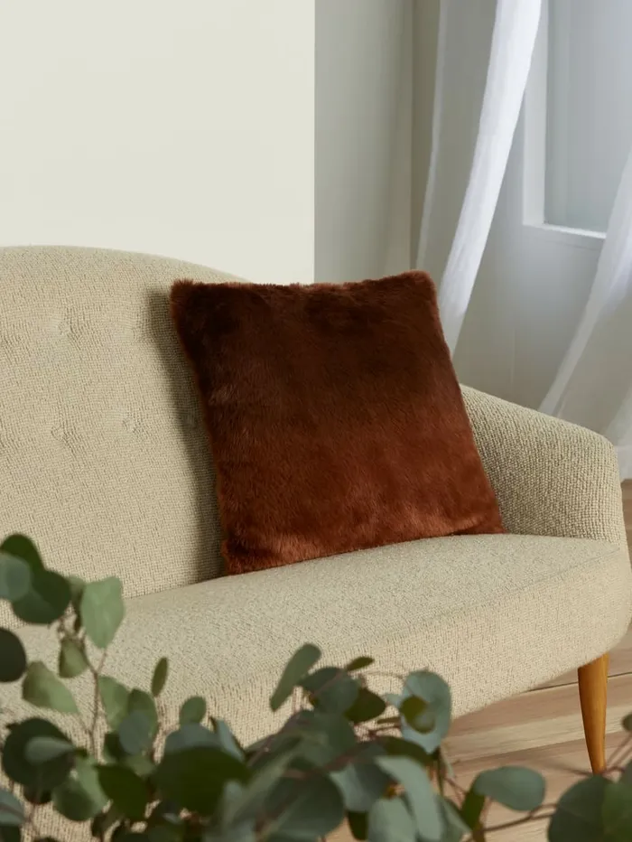 GUESS FauxFur Pillow Buddhist Wash Women Home