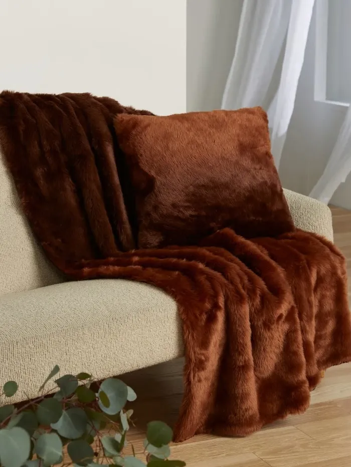 GUESS FauxFur Pillow Buddhist Wash Women Home GUESS FauxFur Pillow Buddhist Wash Women Home