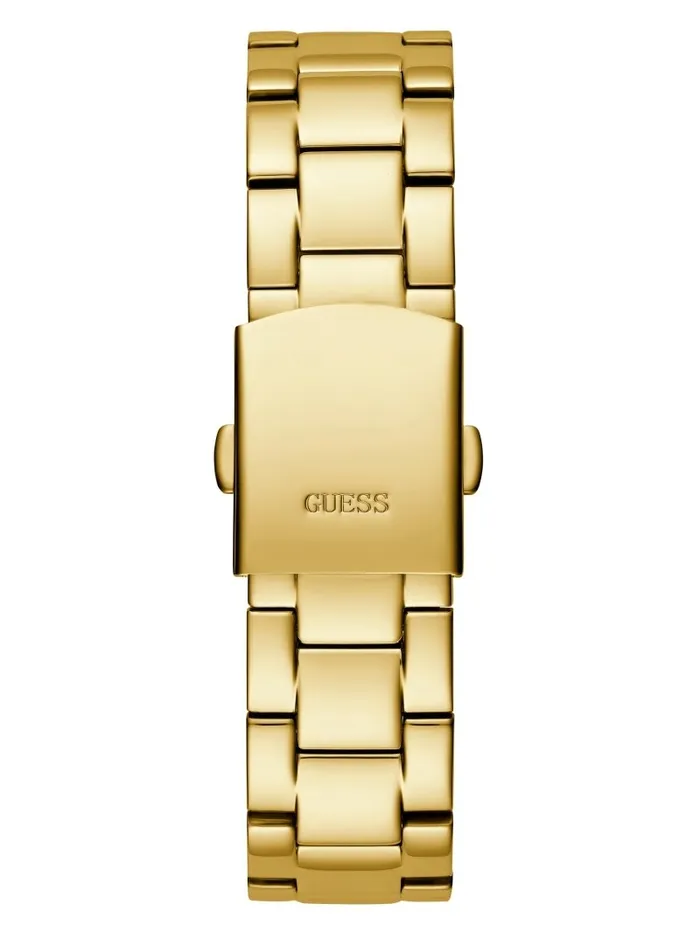 GUESS GoldTone and Rainbow Multifunction Watch Gold Women Watches GUESS GoldTone and Rainbow Multifunction Watch Gold Women Watches