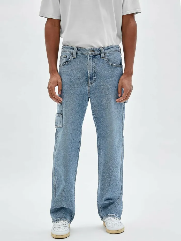 GUESS GUESS Originals Carpenter Jeans Go Brandon Medium Wash Men Jeans and Denim