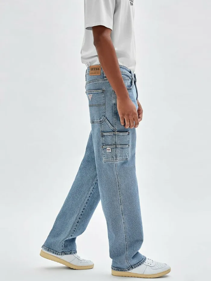 GUESS GUESS Originals Carpenter Jeans Go Brandon Medium Wash Men Jeans and Denim GUESS GUESS Originals Carpenter Jeans Go Brandon Medium Wash Men Jeans and Denim