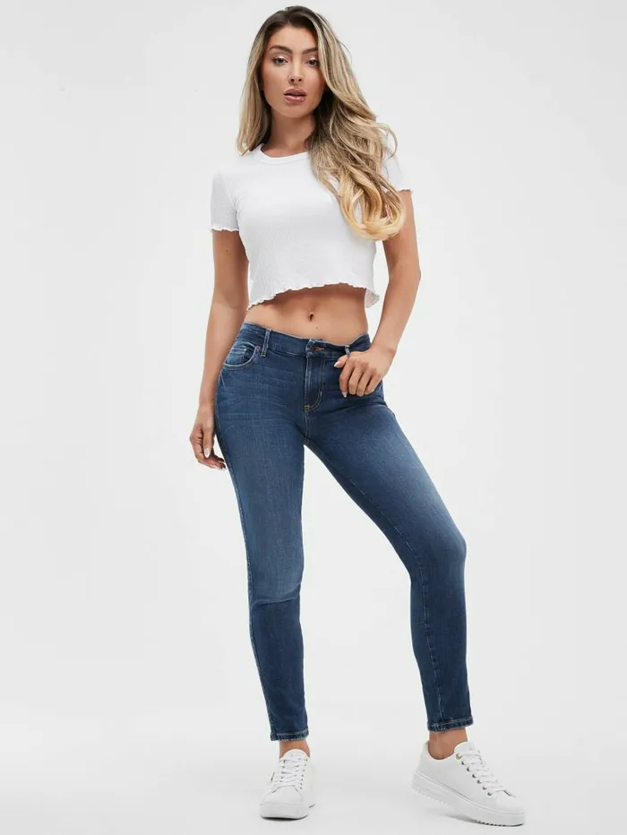 GUESS Jeans and Denim Women Eco Power Curvy LowRise Skinny Jeans Corrine 2