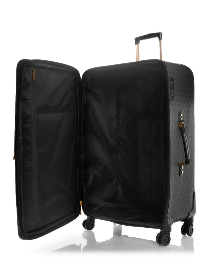 GUESS Keith 288243 8Wheel Suitcase Coal Multi WomenMen Wallets and Bags GUESS Keith 288243 8Wheel Suitcase Coal Multi WomenMen Wallets and Bags