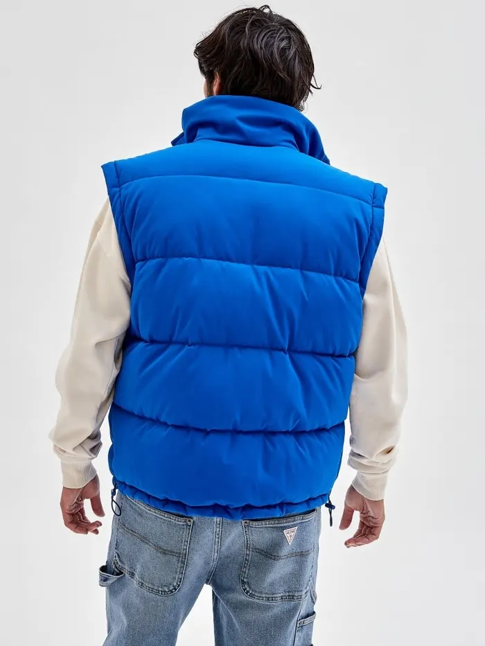 GUESS Originals Puffer Jacket Bright Zaffre Men Jackets and Coats GUESS