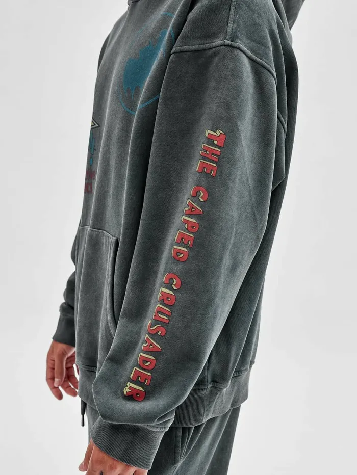 GUESS Originals x Batman Graphic Hoodie Jet Black Multi Men Hoodies and Sweaters GUESS GUESS Originals x Batman Graphic Hoodie Jet Black Multi Men Hoodies and Sweaters GUESS