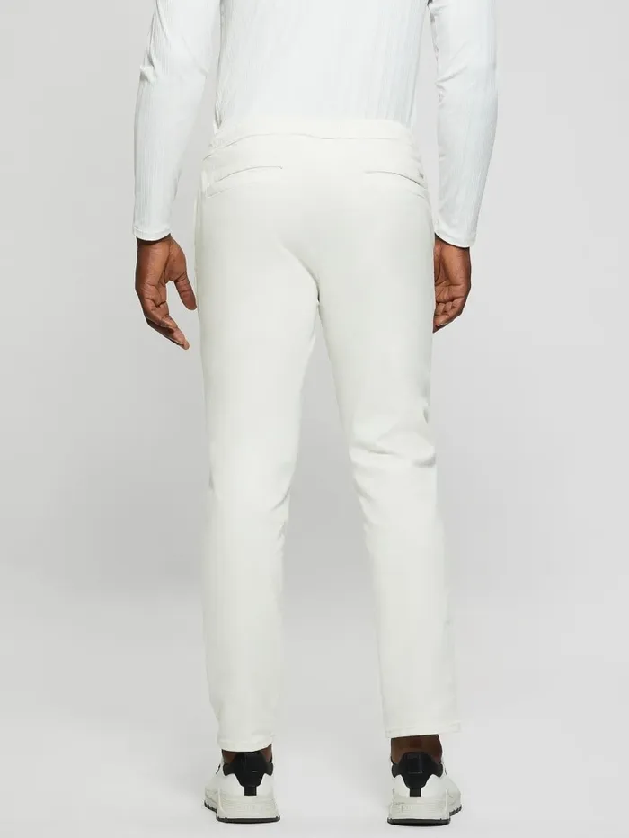 GUESS Pants and Shorts Men Eco Drawstring Denim Trousers Rinsed Natural GUESS Pants and Shorts Men Eco Drawstring Denim Trousers Rinsed Natural