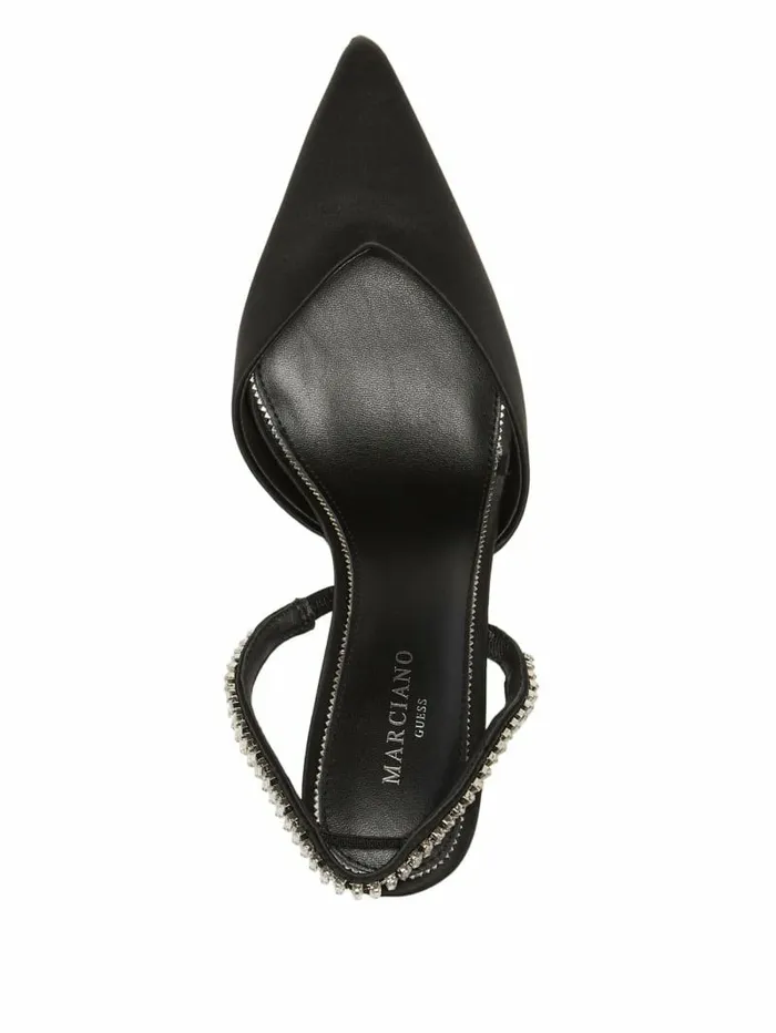 GUESS Rene Studded Stiletto Heel Black Women Heels