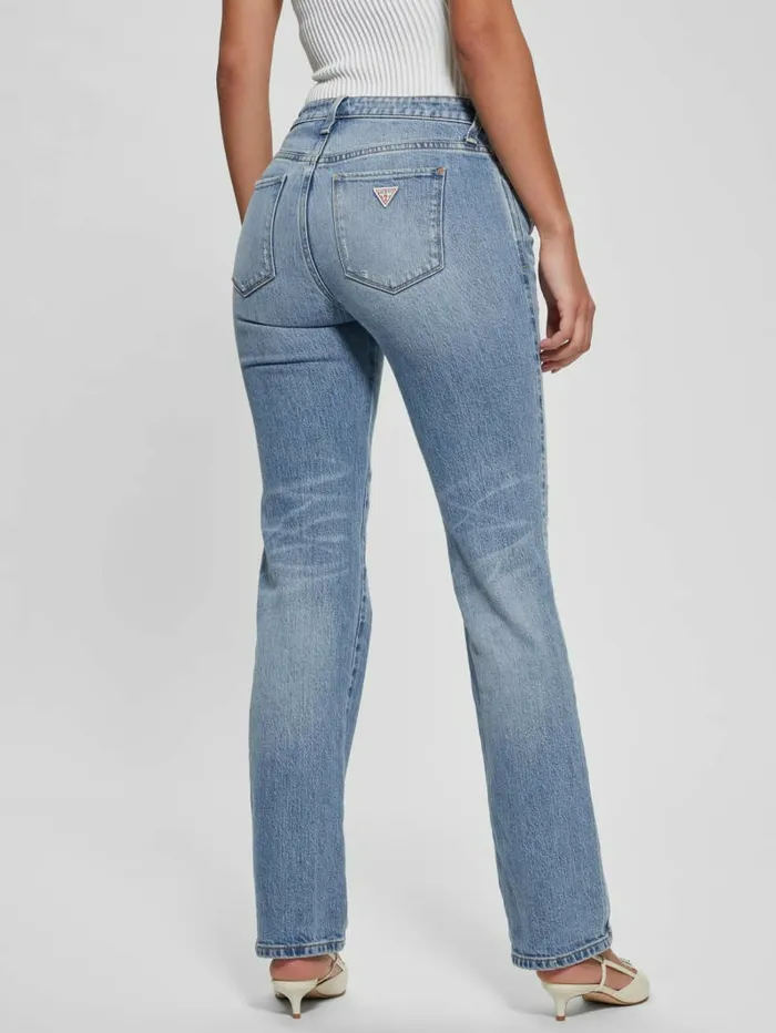 GUESS Sexy Straight Jeans Moonstone Blue Women Jeans and Denim GUESS Sexy Straight Jeans Moonstone Blue Women Jeans and Denim