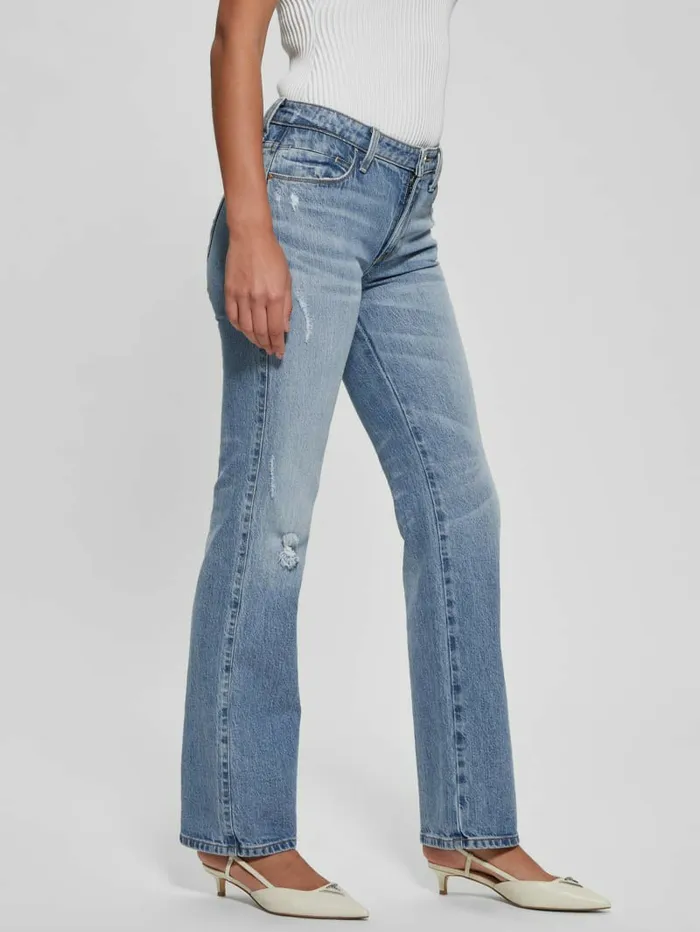 GUESS Sexy Straight Jeans Moonstone Blue Women Jeans and Denim GUESS Sexy Straight Jeans Moonstone Blue Women Jeans and Denim