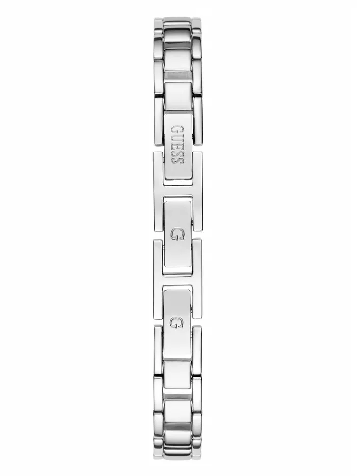 GUESS SilverTone Analog Watch Silver Women Watches GUESS SilverTone Analog Watch Silver Women Watches