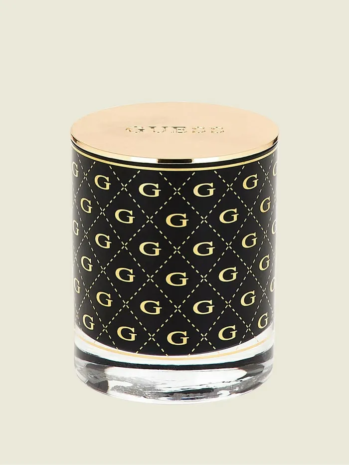 GUESS Status Candle Black Floral Print Women Home GUESS Status Candle Black Floral Print Women Home